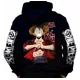 thumbnail image 1 of Sudadera Anime One Peiece Logos Calacas, 1 of 4