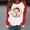 #104-Red, variant on Craaazy Christmas Gifts For Women Round Neck Long Sleeve Christmas Printed Sweatshirt Christmas Tree Christmas Reindeer Christmas Lights Merry Christmas Tops Womens Tops