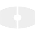 thumbnail image 4 of 38"W x 25 3/8"H x 7"ID x 20 1/2"C x 1"P Kailey Architectural Grade PVC Contemporary Ceiling Medallion, Two Piece, 4 of 11