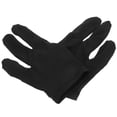 thumbnail image 3 of FUEENIRVA 2Pcs 3 Fingers Billiards Gloves Elastic Wrist Black Flexible Material for Precise Shots, 3 of 8
