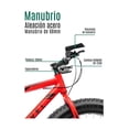 thumbnail image 4 of Bicicleta Gravel Aspen R26 Llanta Ancha Roja, 4 of 5