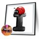 thumbnail image 1 of Cuadros Decorativos 5D diamante pintura mariquita completo redondo Rhinestone DIY artes manualidades (B9339) Tmvgtek embutido en tela, 1 of 9