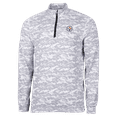 thumbnail image 2 of Men's Cutter & Buck Charcoal Pittsburgh Steelers Big & Tall Traverse Eco Camo Tri-Blend DryTec Quarter-Zip Jacket, 2 of 3