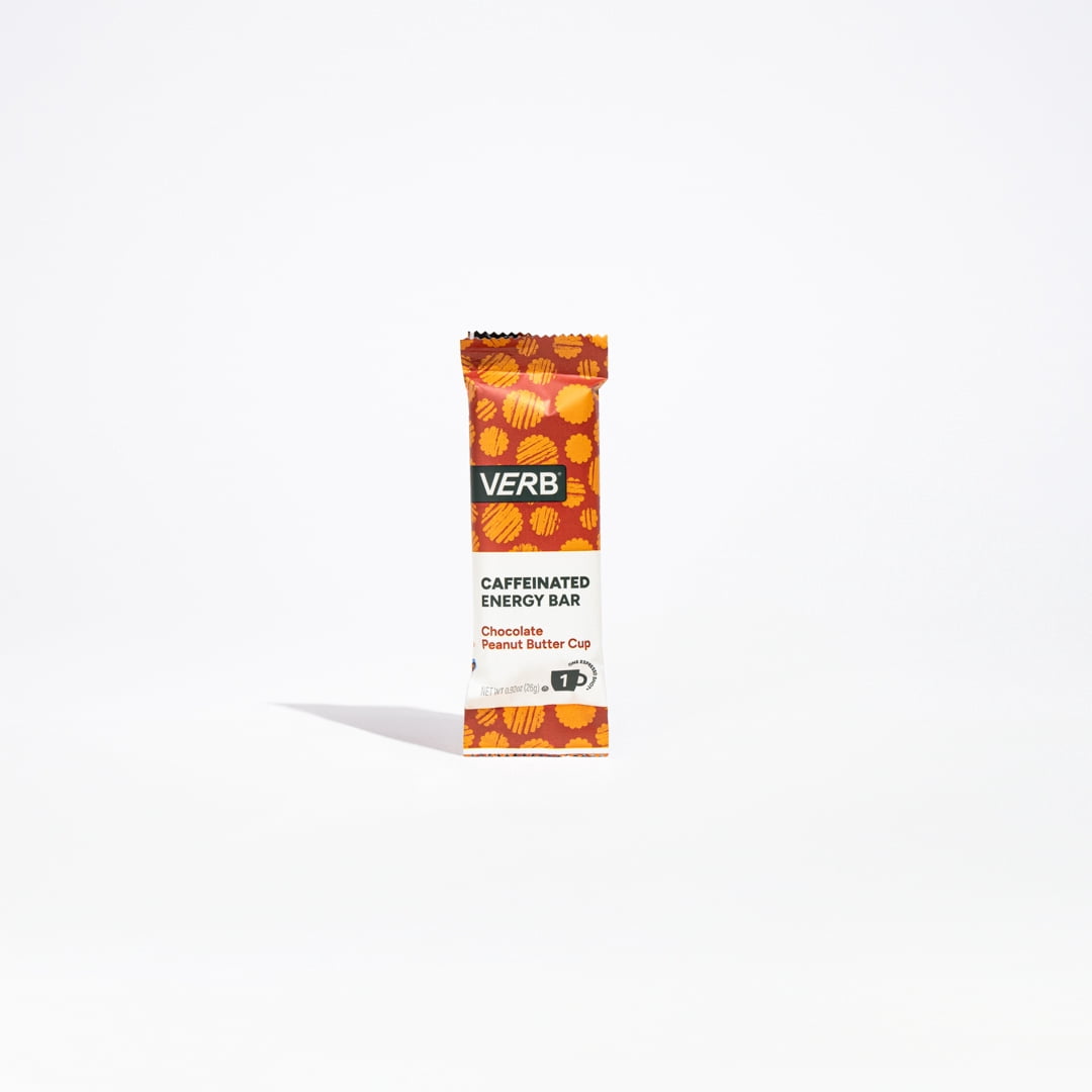 Verb Caffeinated Snack Bars, Chocolate Peanut Butter Cup 16ct box