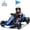 Blue, variant on Joyracer 24V 14Ah Kids Electric Go Kart with Remote Control, 3 Speed Modes 5–10 MPH, 2 * 200W Motors, Metal Frame Ride on Toys Drift Kart for Big Kids, Music & Bluetooth, Pink