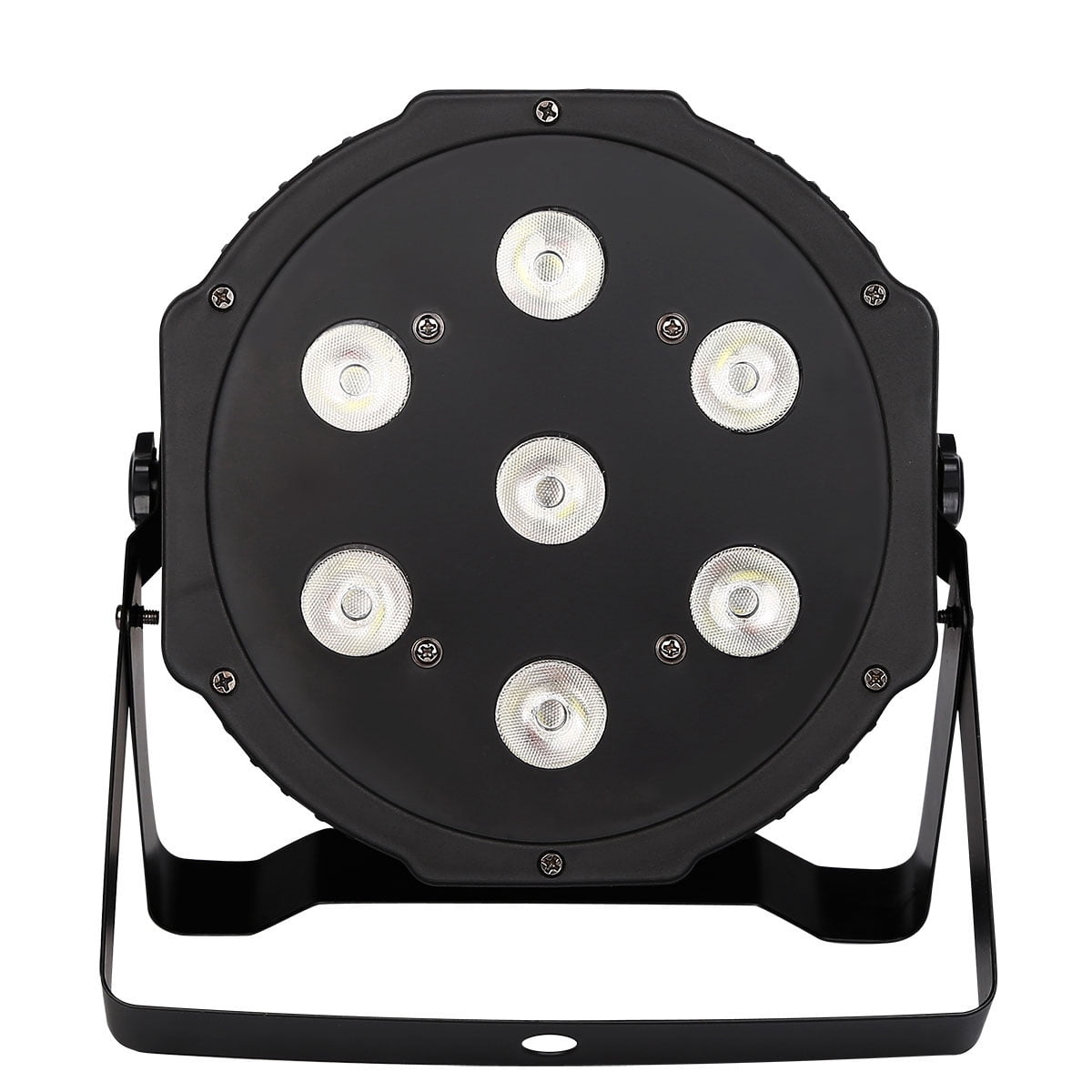 TCMT 4IN1 RGBW Stage Par Light 7x10W LED Washer DMX512 7CH Sound-Active Color Mixing PAR56 Washer