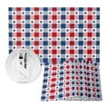 thumbnail image 7 of Independence Day Stars and Stripes Red Blue Plaid Placemats Set of 4,Wipeable Washable Table Mats for Dining Tables,Patriotic Thin Blue Line Place Mats for Kitchen Event Party Tabletop Decor, 7 of 7