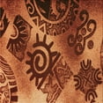 thumbnail image 1 of Ahgly Company Machine Washable Indoor Square Transitional Crimson Red Area Rugs, 8' Square, 1 of 7