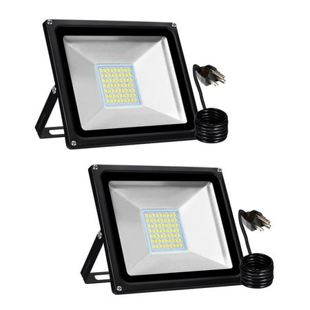 

Famure Flood Light 50W Super Bright Security Floodlight-IP65 Waterproof Outdoor LED Work Lights with Adjustable Holder APP Control Dusk to Dawn Spot Lights for Exterior Lighting Stadium Spotlight