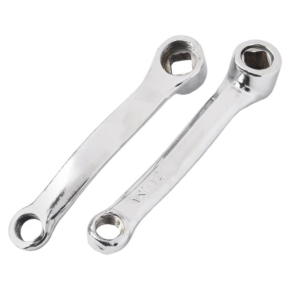 1 Pair Ebike Crank s 127mm Iron Bicycle Electric Bike Part Replacement
