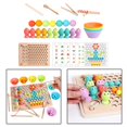 thumbnail image 4 of Tablero de juguete Montessori tablero juguetes de para más de 3 de Navidad Baoblaze Tabla de pesca para niños, 4 of 8