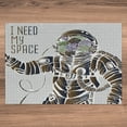 thumbnail image 6 of Ambesonne Outer Space Jigsaw Puzzle, Pilot Man Illustration, Heirloom-Quality Fun Activity for Family Durable Cardboard, 1000 pcs, Multicolor, 6 of 6