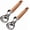 Grain, variant on AiFlin Set of 2 Stainless Steel Ice Cream Scoops with Spring-Loaded Trigger Release, Non-Stick Scooper for Ice Cream, Cookie Dough, Melon Balls & Frozen Desserts