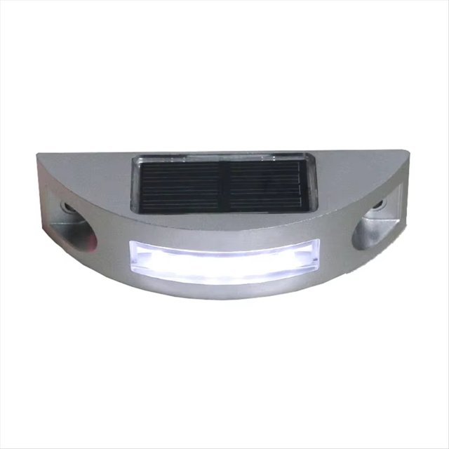 Luz LED de Carretera con Energía Solar, Resistente Al Agua IP68, Luz Reflectante de Suelo, Luz de Advertencia, Luz .