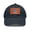 Navy / Light Brown patch, variant on Shark Dad Hat Cap with Leather Patch (Rectangle) DooDoo