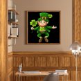 thumbnail image 4 of Cuadros Decorativos DIY diamante pintura completo cuadrado taladro dibujos animados trébol niño pared decoración diamantes de imitación Ehuebsd Nuevos Originales, 4 of 8