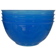Preston 6" Bowls, Blue, 4pk