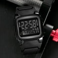 thumbnail image 3 of Reloj electrónico deportivo retro de pantalla grande cuadrado para hombre, luminoso, resistente al agua, multifuncional, para exteriores, militar, reloj deportivo, 3 of 6