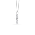 thumbnail image 4 of Natural Iolite 3-Stone Oval Shape Pendant Necklace in Sterling Silver for Women with 18-inch Adj. Chain, September Birthstone Jewelry for Her Birthday, Wedding Anniversary, Christmas, Mothers Day, 4 of 6