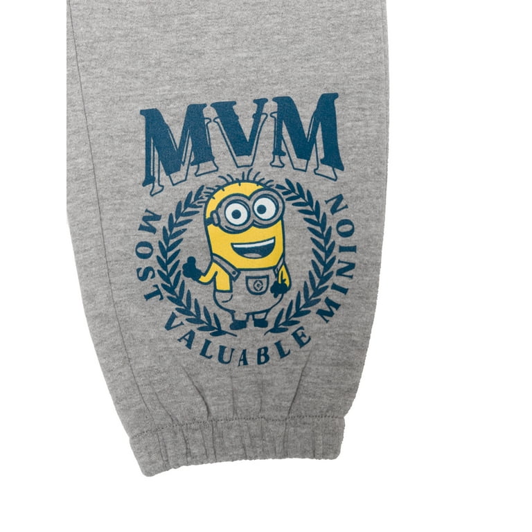 Minions Boys Graphic Hoodie and Joggers Set, Sizes 4-18