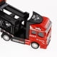 thumbnail image 4 of Carros de de juguete con camión transportador accionado por rojo Sunnimix  Kids Carrier Truck Mini Toy, 4 of 8