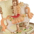 thumbnail image 4 of Carrusel Muslady Laxury cuerda 3-caballo de carrusel caja de música Artware regalo melodía castillo a la sombra de color de rosa/púrpura/azul/oro del cielo para la opción Tomshoo Carrusel, 4 of 6