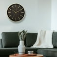 thumbnail image 6 of Crosley Analog 10" Gold Metal Quartz Accurate Wall Clock with Raised Hour Marks, 6 of 6