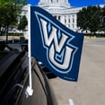 thumbnail image 2 of Rico Industries College Washburn Ichabod Alternate Double Sided Car Flag - 16" x 19" - Strong Pole that Hooks Onto Car/Truck/Automobile, 2 of 8