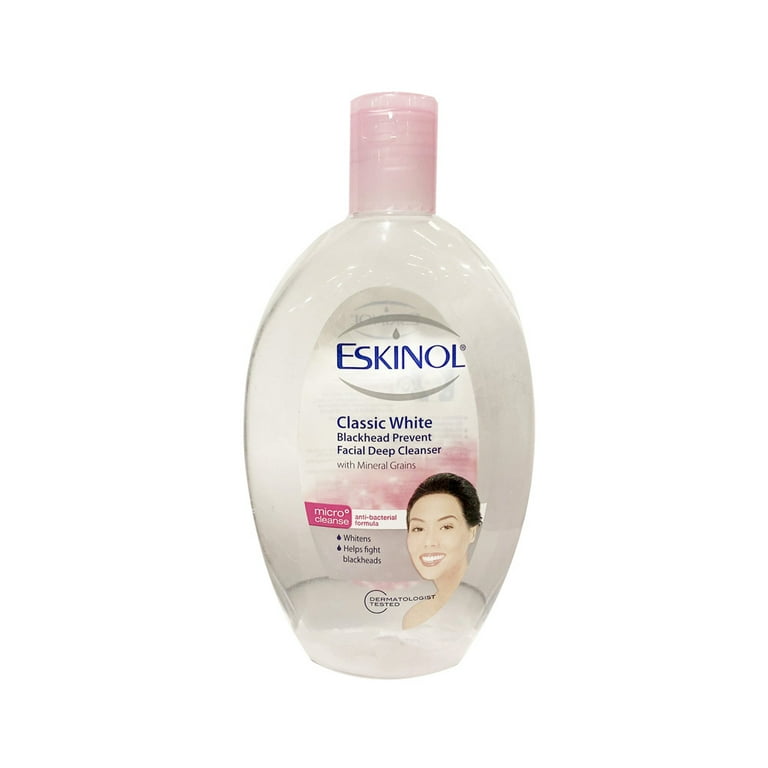Eskinol Naturals Classic with Grains Facial Cleanser 7.6 Oz 225 ml Bottle