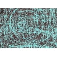 thumbnail image 1 of Ahgly Company Machine Washable Indoor Rectangle Abstract Turquoise Blue Modern Area Rugs, 2' x 3', 1 of 4