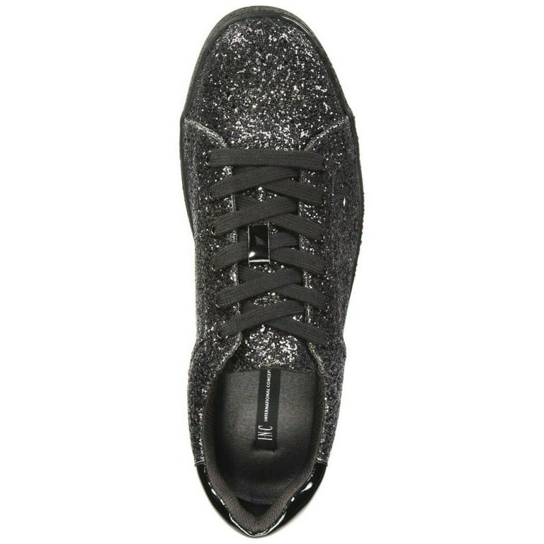 Inc International Concepts Men Shoes Silas Black Glitter Sneaker