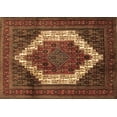 thumbnail image 1 of Ahgly Company Indoor Rectangle Persian Brown Traditional Area Rugs, 5' x 7', 1 of 4