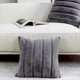 thumbnail image 2 of Inteprter Throw Pillow Covers Funda de almohada Poliéster Forma cuadrada Funda de cojín Sofá Sala Cojines Fundas Accesorios Decoración del hogar Gris 50x50cm Inteprter HA066992-06, 2 of 6