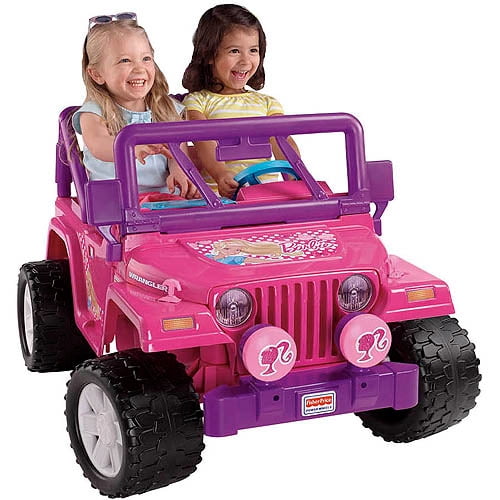  Fisher Price Rosa Barbie Jammin Jeep