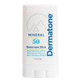thumbnail image 1 of Dermatone Protector solar mineral en barra SPF 50 | Protector solar en barra de óxido de zinc para rostro y cuerpo de amplio espectro UVA/UVB para arrecifes hidratante resistente al agua (80 min) si, 1 of 4
