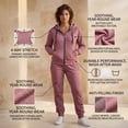 thumbnail image 5 of Women’s Sweatsuit Soft Stretch Warm & Comfy fleece 2-piece Sweatsuit, 5 of 5