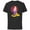 Black, variant on Disney Princess Rapunzel Tangled Winter Holiday Christmas - Short Sleeve Cotton T-Shirt for Adults - Customized-Black