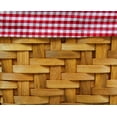 thumbnail image 3 of Vintiquewise(TM) Rectangular Basket Lined with Gingham Lining, Small, 3 of 5