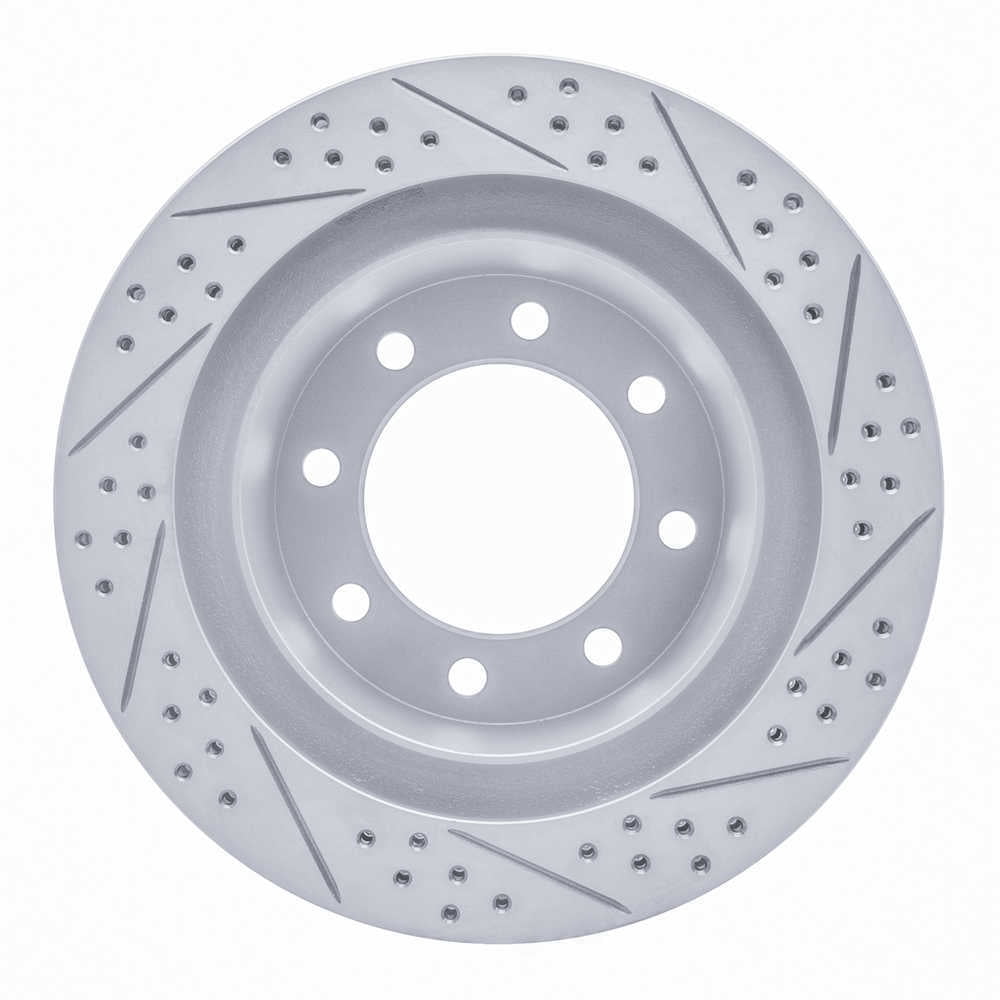 Dynamic Friction Company 830-40103L DFC Geoperformance Rotor - Drilled and Slotted