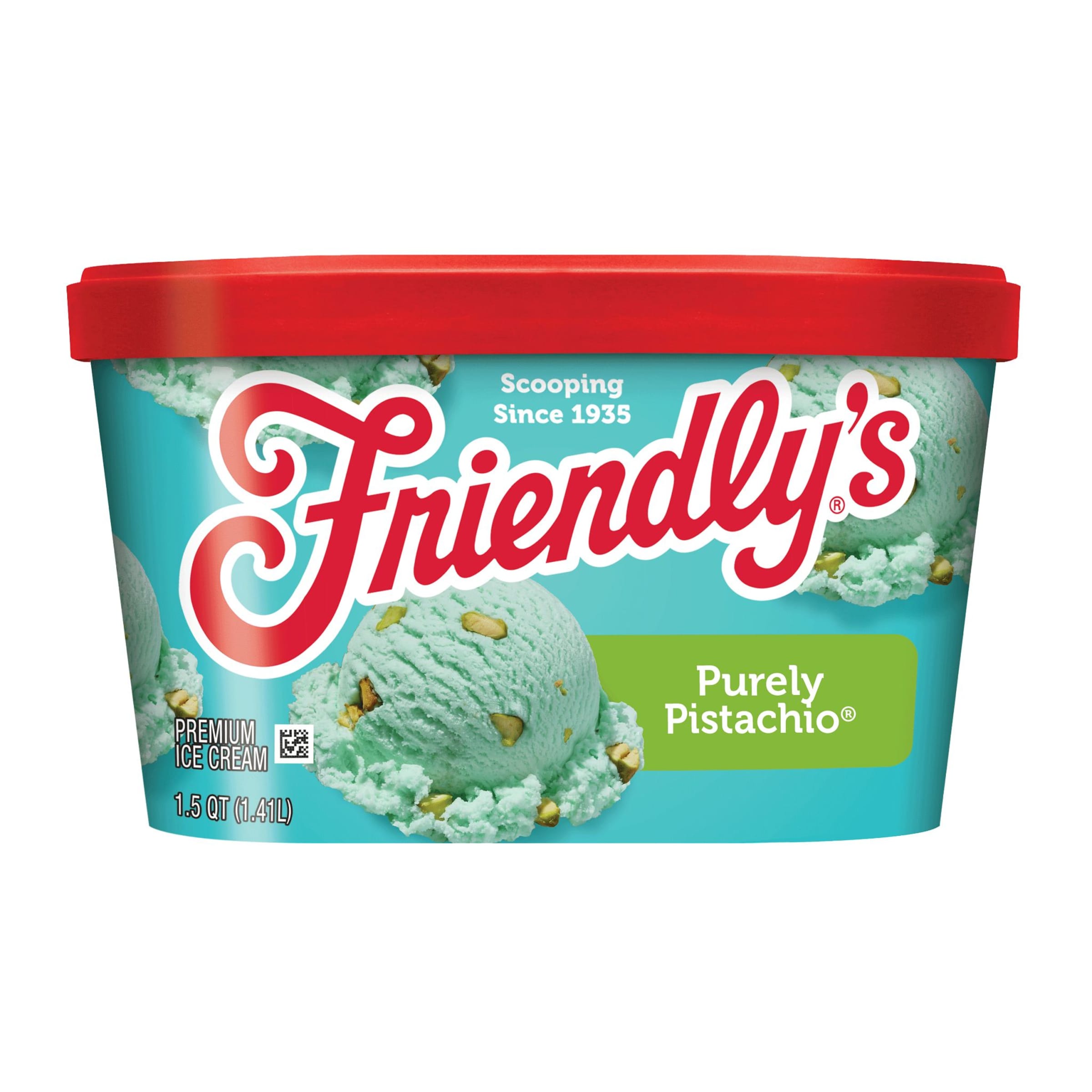Friendly's Rich and Creamy Purely Pistachio Ice Cream 1.5 Quart