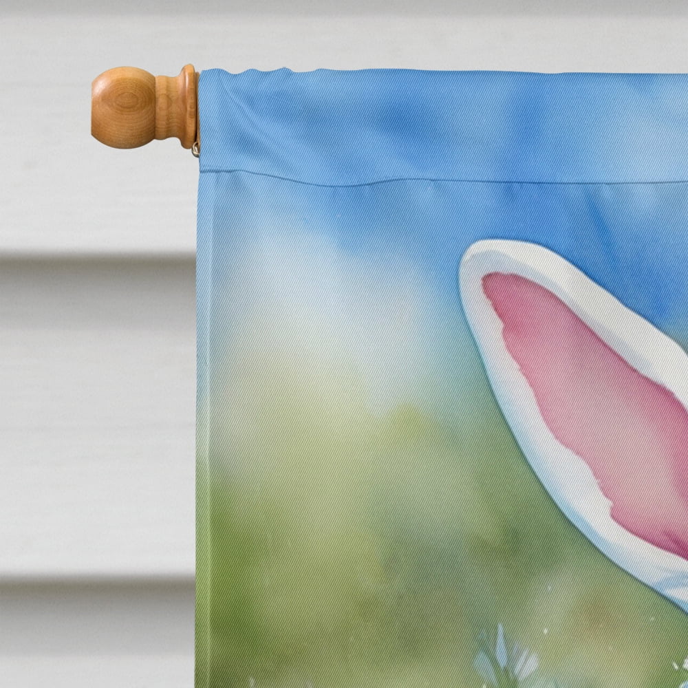 Bloodhound Easter Egg Hunt House Flag 28 in x 40 in