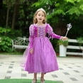 thumbnail image 5 of Girls Princess Dress Sofia Costume Deluxe Halloween Party Fancy Dress Up, 5 of 5