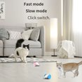 thumbnail image 3 of mmirethe Roues Détachables Jouet Interactif pour Chat Souris Courante Jouet Automatique pour Chat Jouets pour Animaux Jaune Anglais, 3 of 6