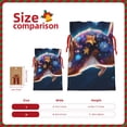 thumbnail image 3 of Naloa Colorful Star River Squirrel Drawstring Christmas Bags, 3D Xmas Gift Bags, Christmas Wrapping Bags, Xmas Goodie Bags, Treat Pouch Bags, Party Favor Bags-Medium, 3 of 9