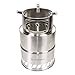 thumbnail image 3 of Poêle à Bois en Acier Inoxydable Extra Grand - Portable pour Camping Randonnée - Pique-Nique BBQ, 3 of 4