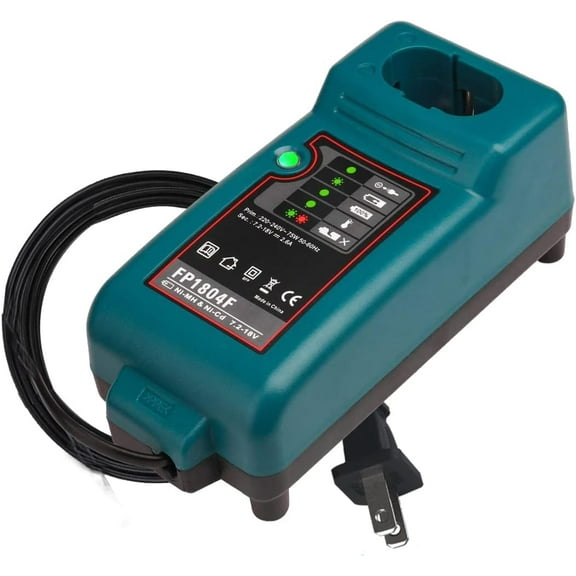 NI-CD NI-MH Battery Charger Replacement for Makita PA14 1822 1220 1222 1233S Battery 9.6V-18V Power Tool Battery