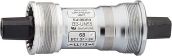 Shimano UN55 73 x 113mm Square Taper English Bottom Bracket