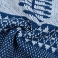 thumbnail image 2 of Chandail de Noël pour Femmes, Tricoté à la Main, Mode, Col Rond, Imprimé, Cardigan Chaud, Décontracté, Mi-Long, 2 of 7