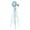 Blue, variant on 8FT Ornamental Windmill Backyard Garden Decoration Weather Vane, Weather Resistant Yard Metal  Windmill, Green