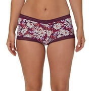 Women's Maidenform® Modern Full Coverage Boyshort DMMLBS Color: Orchid Daisy Print Size: MEDIUM